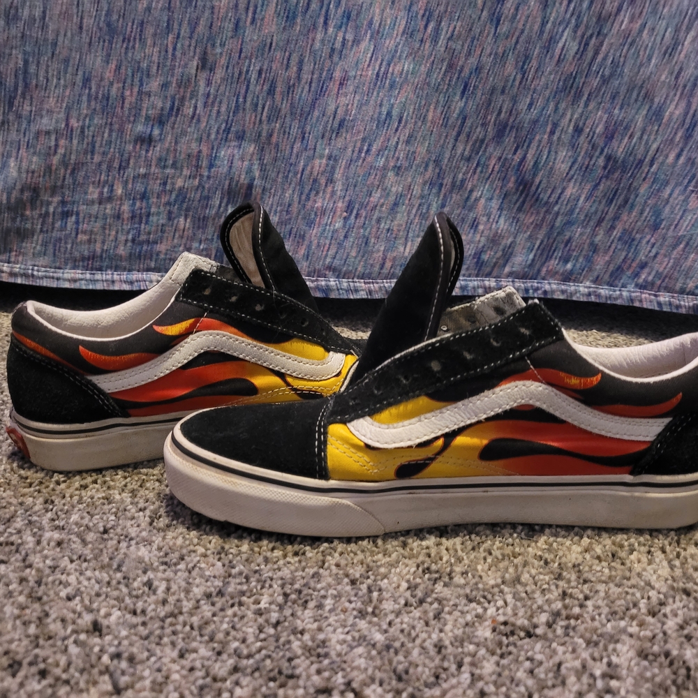 Vans Flame Slip-On Sneakers